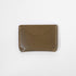 Olive Green Card Case- mens leather wallet - leather wallets for women - KMM & Co.