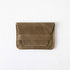 Olive Kodiak Flap Wallet- mens leather wallet - handmade leather wallets at KMM & Co.