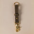 Olive Kodiak Key Lanyard- leather keychain for men and women - KMM & Co.