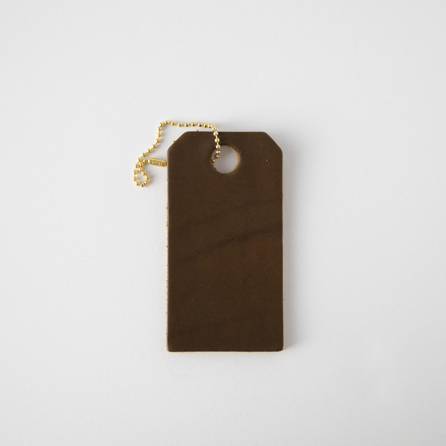 Olive Leather Tag- personalized luggage tags - custom luggage tags - KMM &amp; Co.