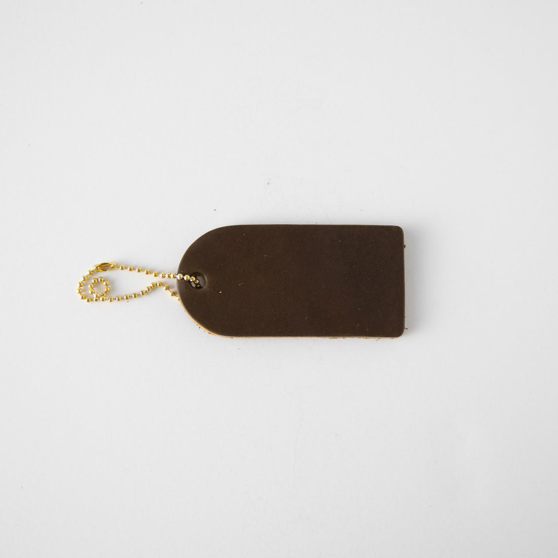 Olive Mini Leather Tag- personalized luggage tags - custom luggage tags - KMM & Co.