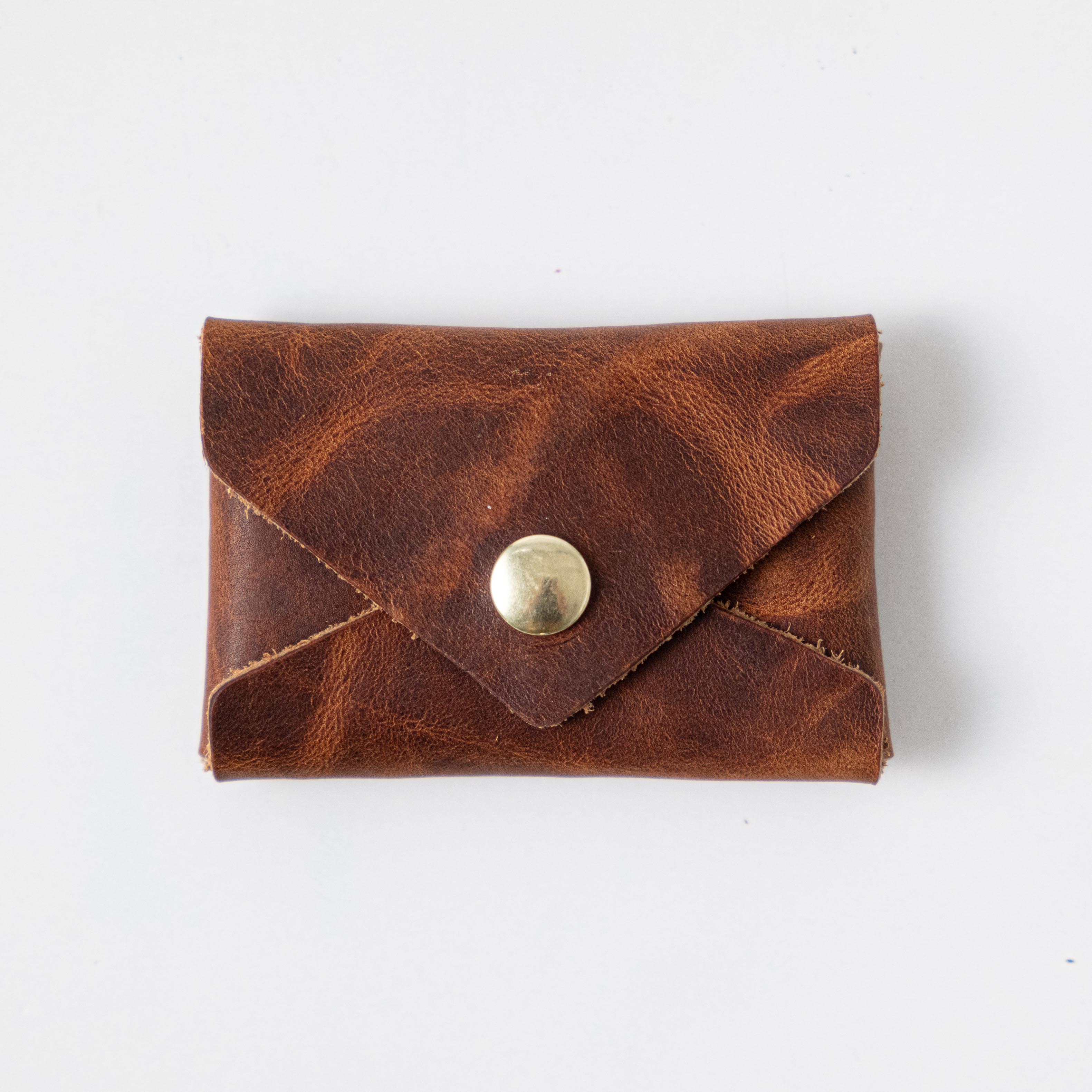 Minimalist Trifold Wallet With Coin Pocket Leather – Miajee's