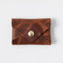 Original Bison Card Envelope- card holder wallet - leather wallet made in America at KMM & Co.