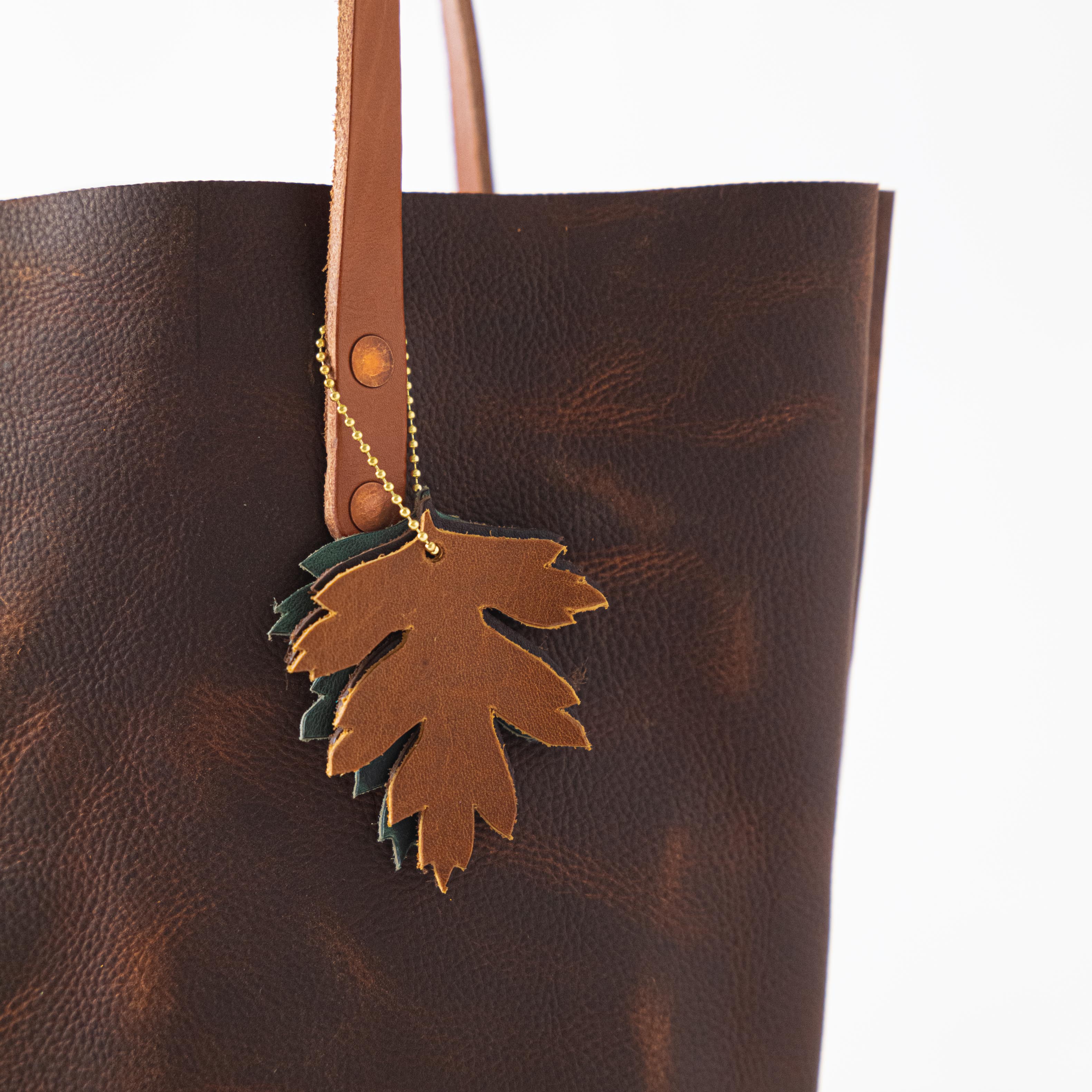 Original Tan Kodiak Tote- tan leather bag handmade in America