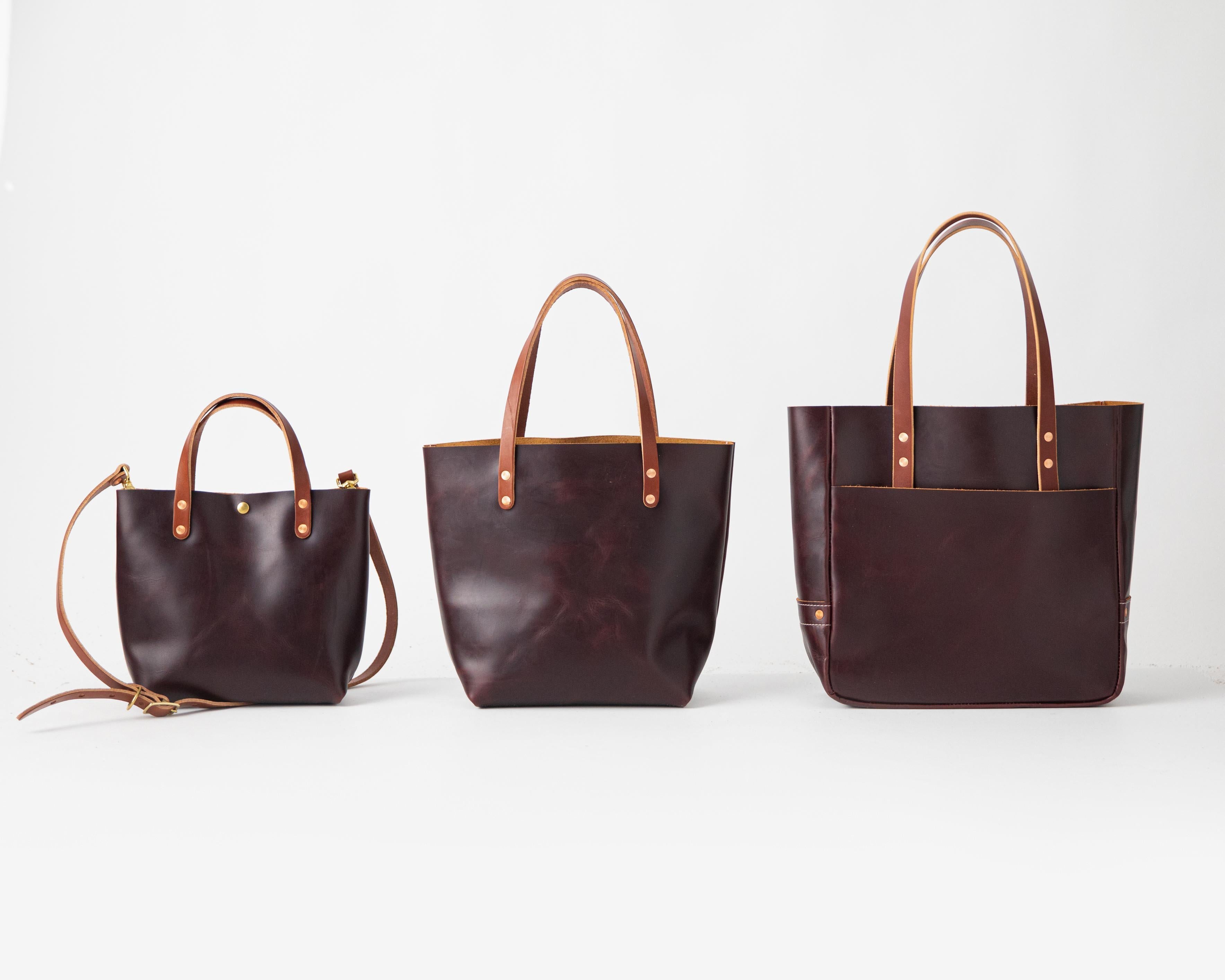 Oxblood Mini Tote