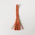 Paprika Mini Tassel- leather tassel keychain - KMM & Co.