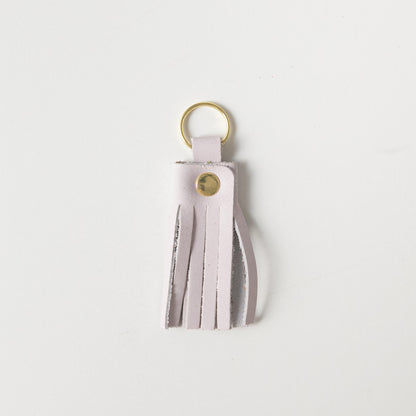 Pearl Tassel Keychain- leather tassel keychain - KMM &amp; Co.