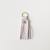 Pearl Tassel Keychain- leather tassel keychain - KMM & Co.