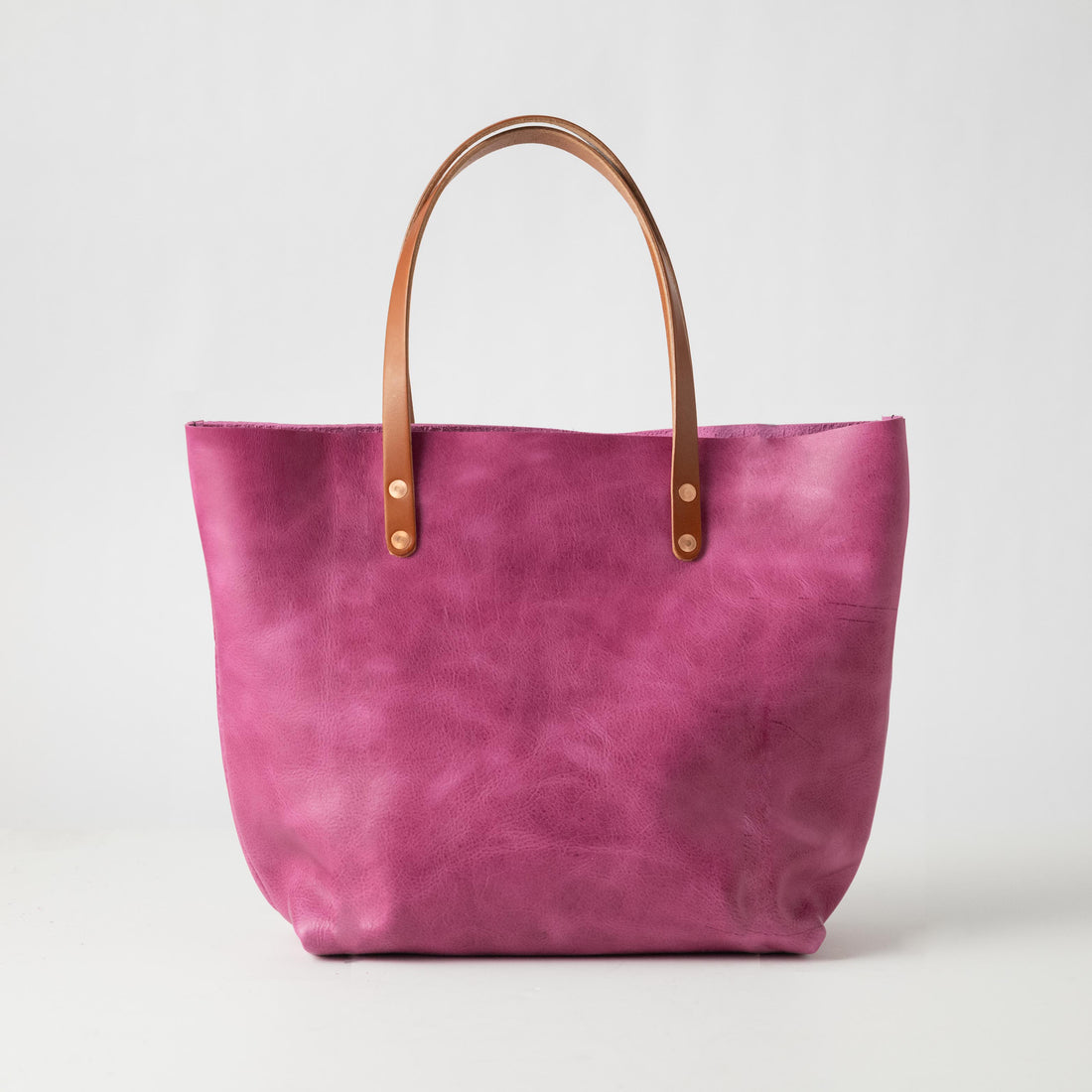 Pink Bulldog East West Tote