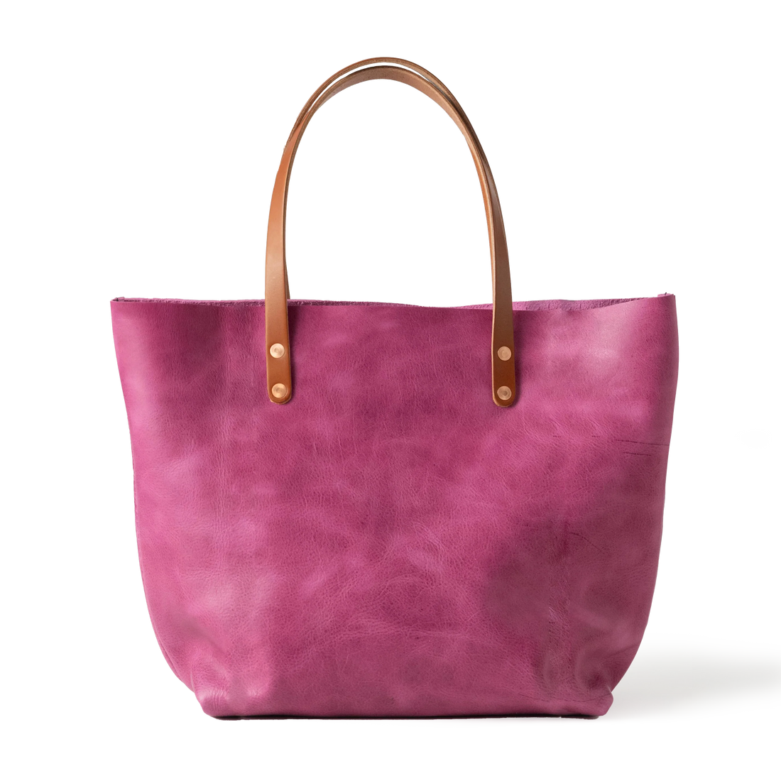 Pink Bulldog East West Tote