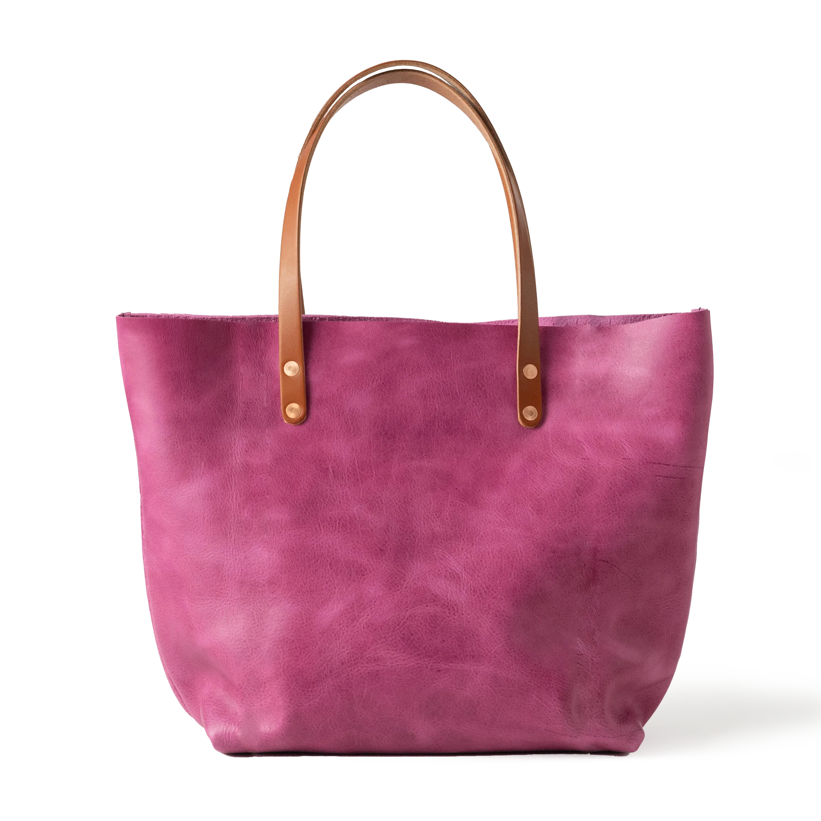 Pink Bulldog East West Tote