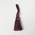 Purple Cheaha Leather Tassel- leather tassel keychain - KMM & Co.