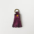 Purple Cheaha Tassel Keychain- leather tassel keychain - KMM & Co.
