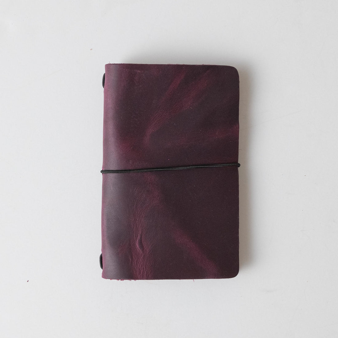 Purple Cheaha Travel Notebook- leather journal - leather notebook - KMM &amp; Co.