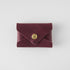 Purple Kodiak Card Envelope- card holder wallet - leather wallet made in America at KMM & Co.