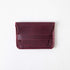 Purple Kodiak Flap Wallet- mens leather wallet - handmade leather wallets at KMM & Co.