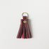 Purple Kodiak Tassel Keychain- leather tassel keychain - KMM & Co.