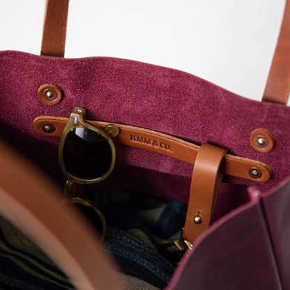 Purple Kodiak Tote- purple purse handmade in America