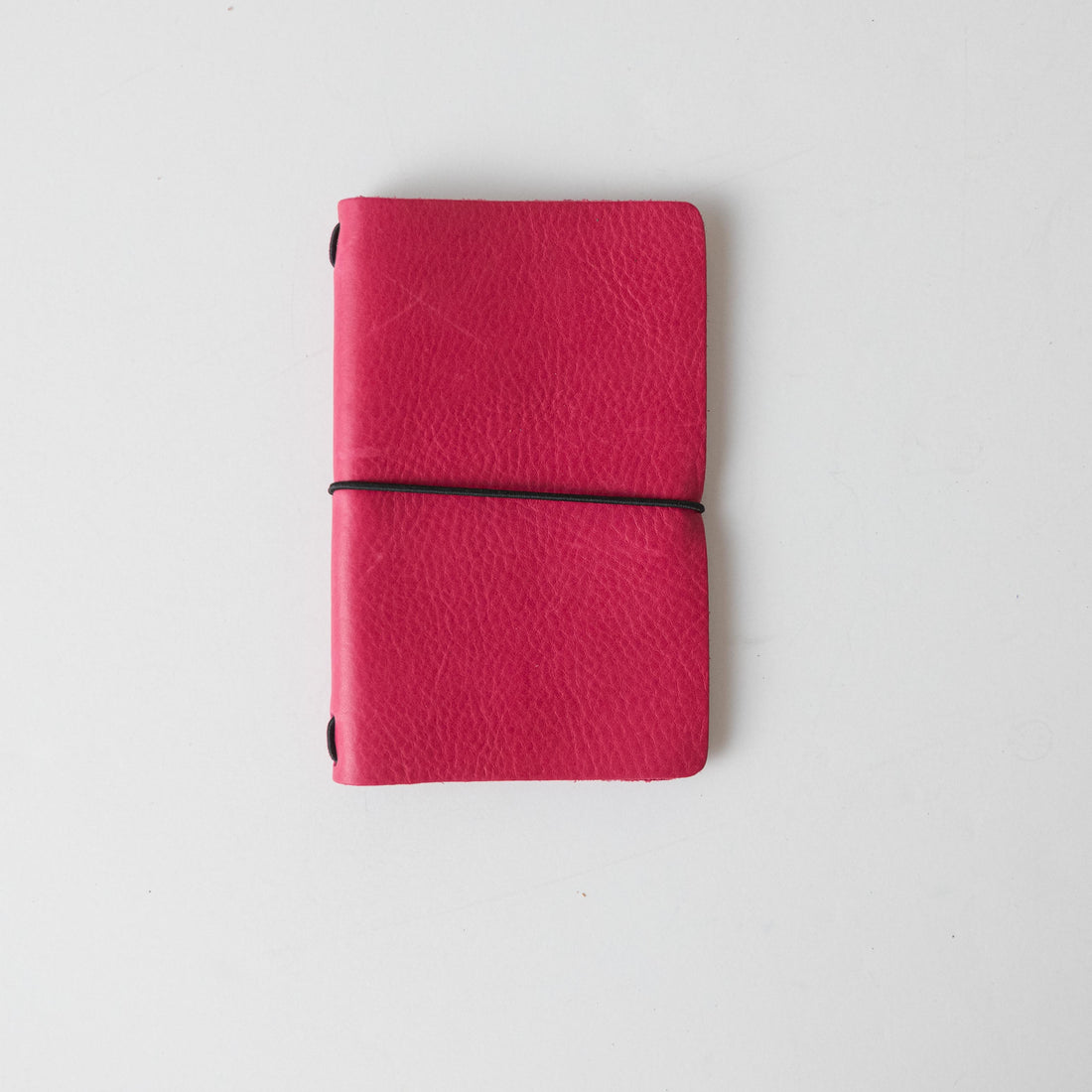 Rose Cypress Travel Notebook- leather journal - leather notebook - KMM &amp; Co.