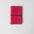 Rose Cypress Travel Notebook- leather journal - leather notebook - KMM & Co.