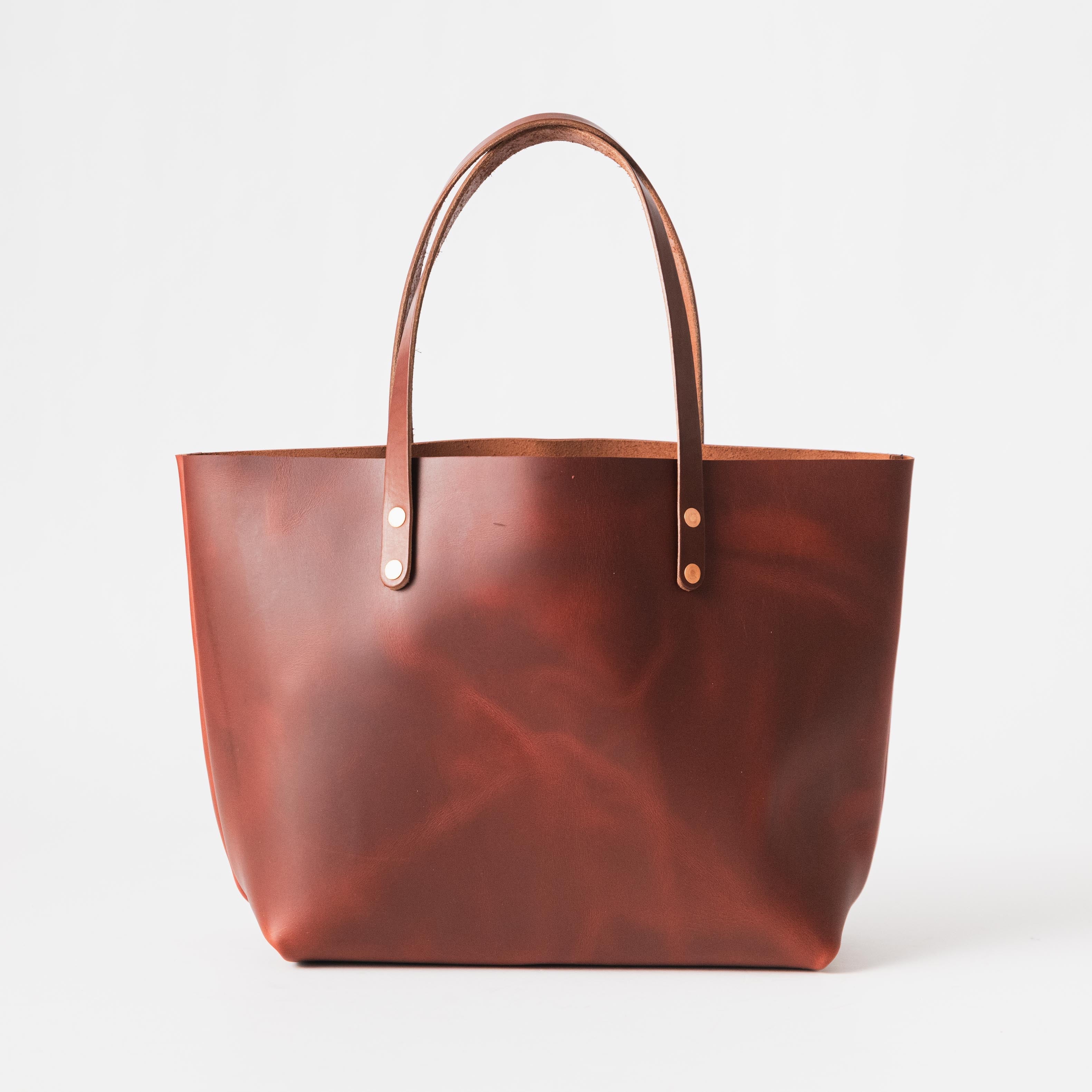 Rustic Red East West Tote