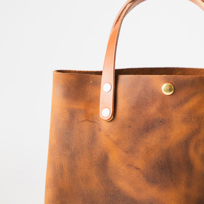 Rustic Tan Mini Tote