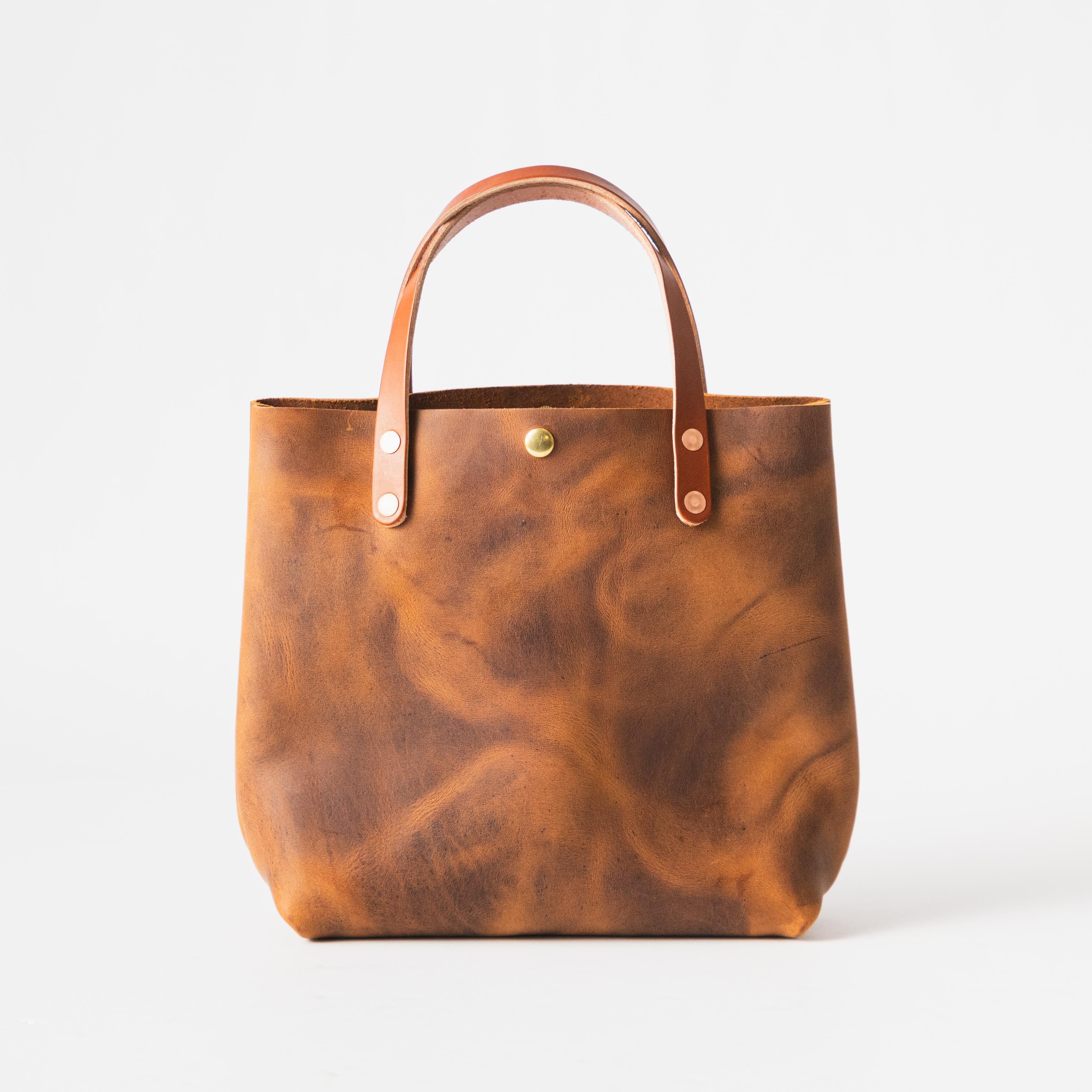 Rustic Tan Mini Tote