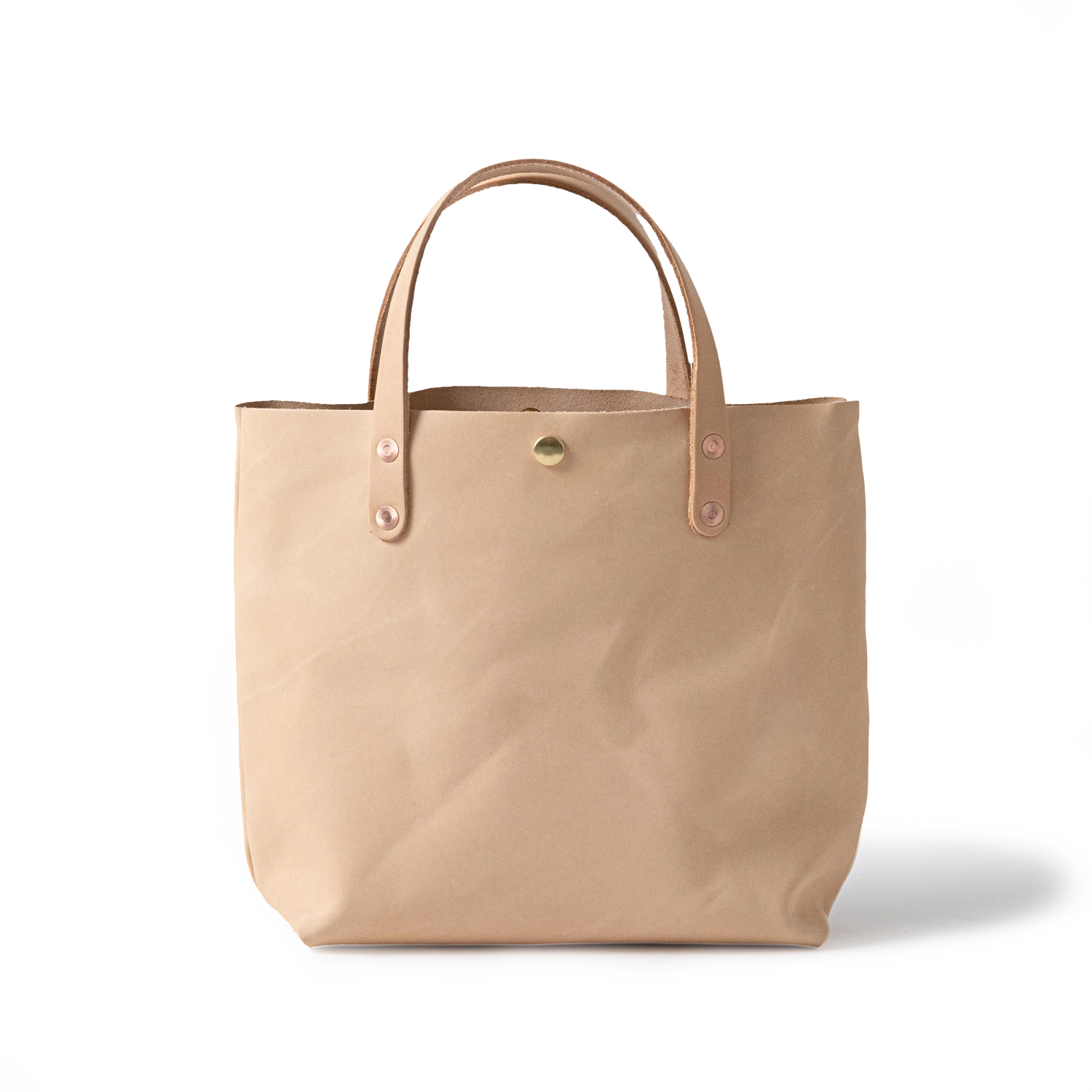 Rustic  Vegetable Tanned Mini Tote