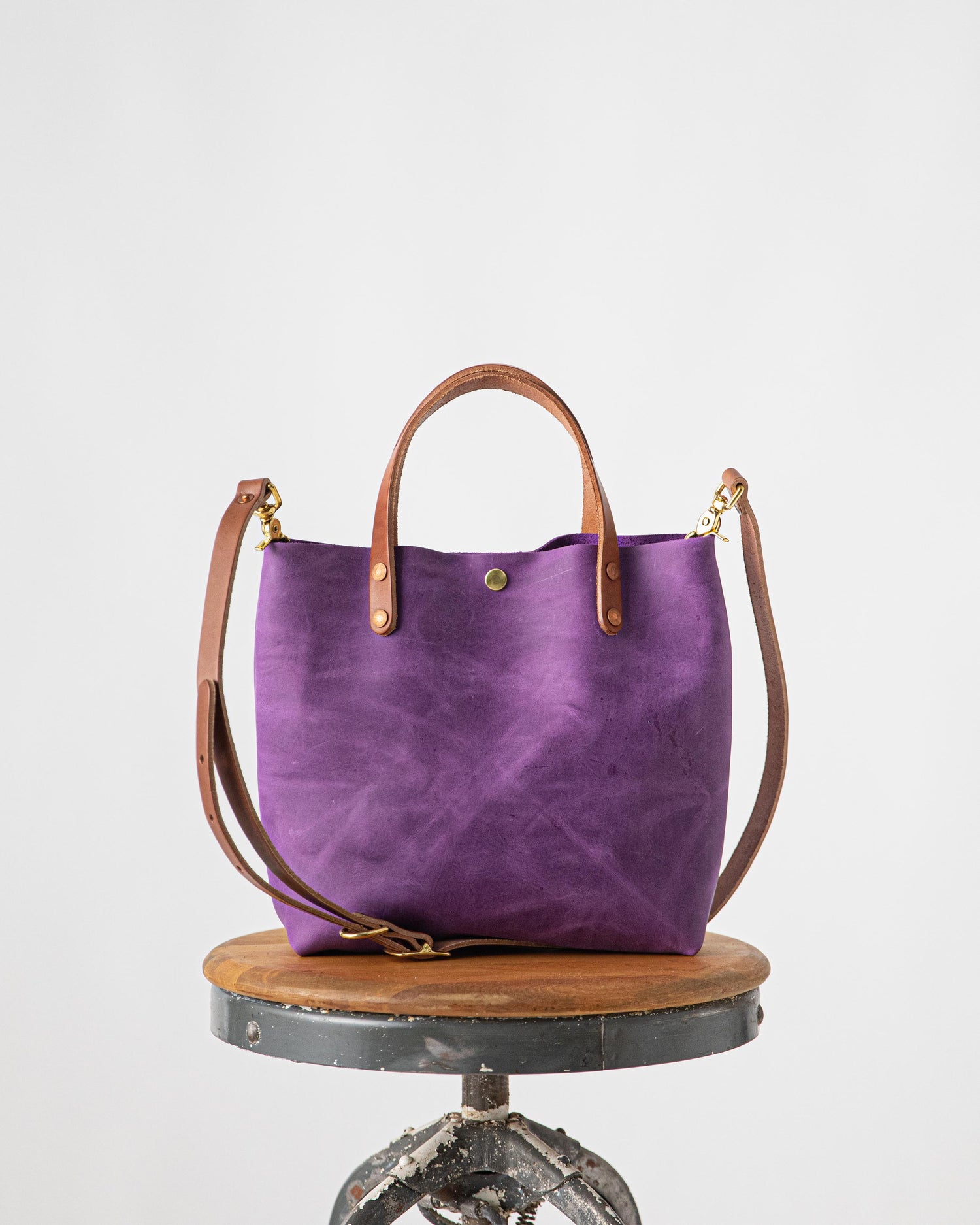 Scratch-and-Dent Amethyst Mini Tote