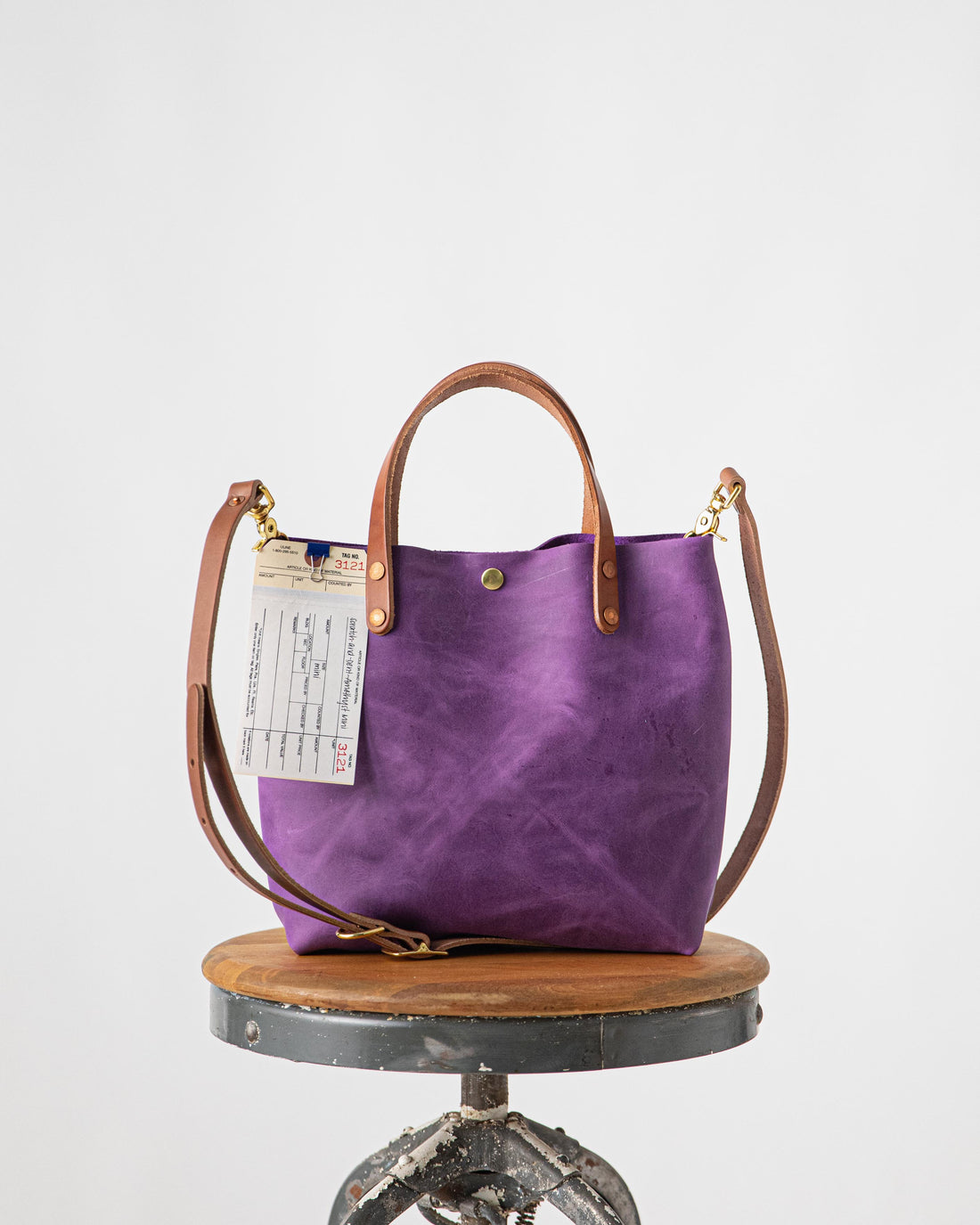 Scratch-and-Dent Amethyst Mini Tote