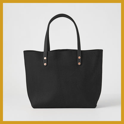 Scratch-and-Dent Black Cypress East West Tote