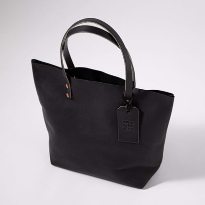 Scratch-and-Dent Black Kodiak Tote- black tote bag handmade in America
