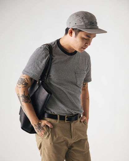Scratch-and-Dent Black Kodiak Tote- black tote bag handmade in America
