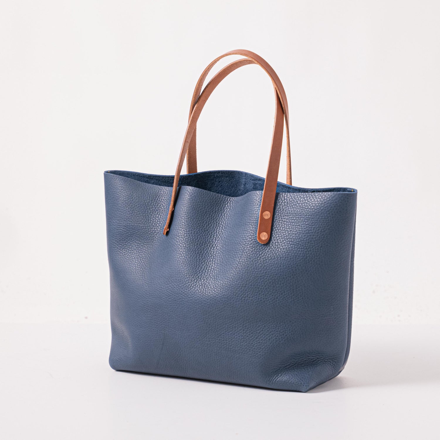 Scratch-and-Dent Blue Cypress East West Tote