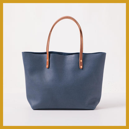 Scratch-and-Dent Blue Cypress East West Tote