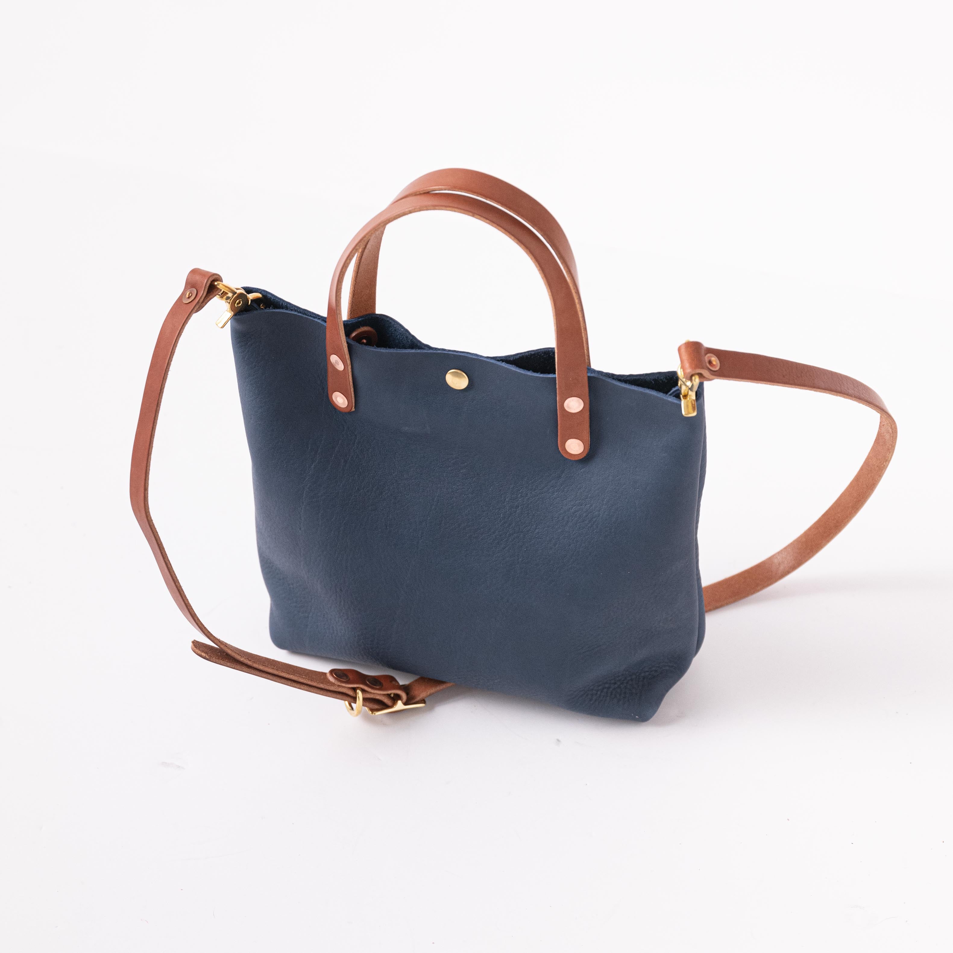 Scratch-and-Dent Blue Cypress Mini Tote