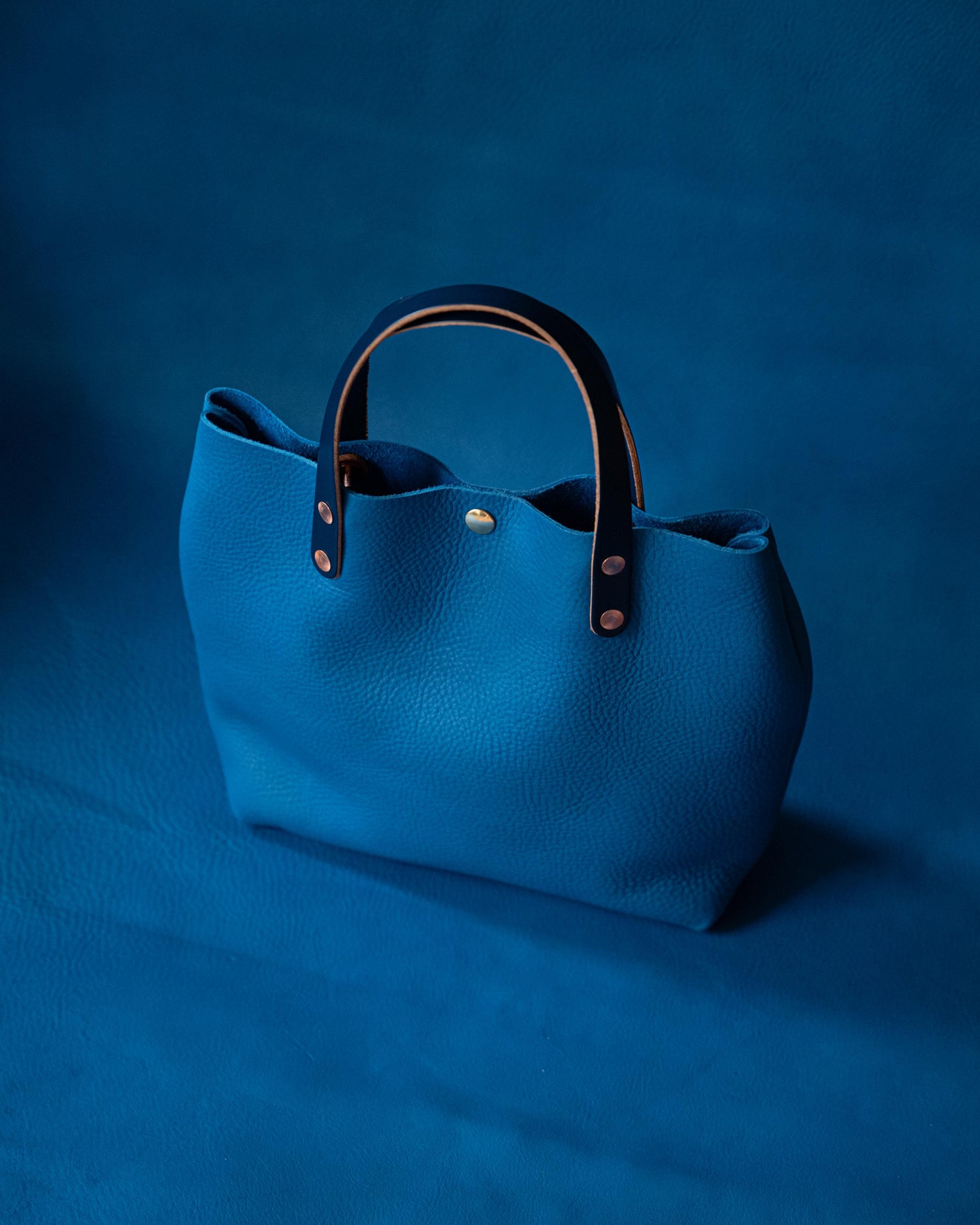 Scratch-and-Dent Cerulean Cypress Mini Tote