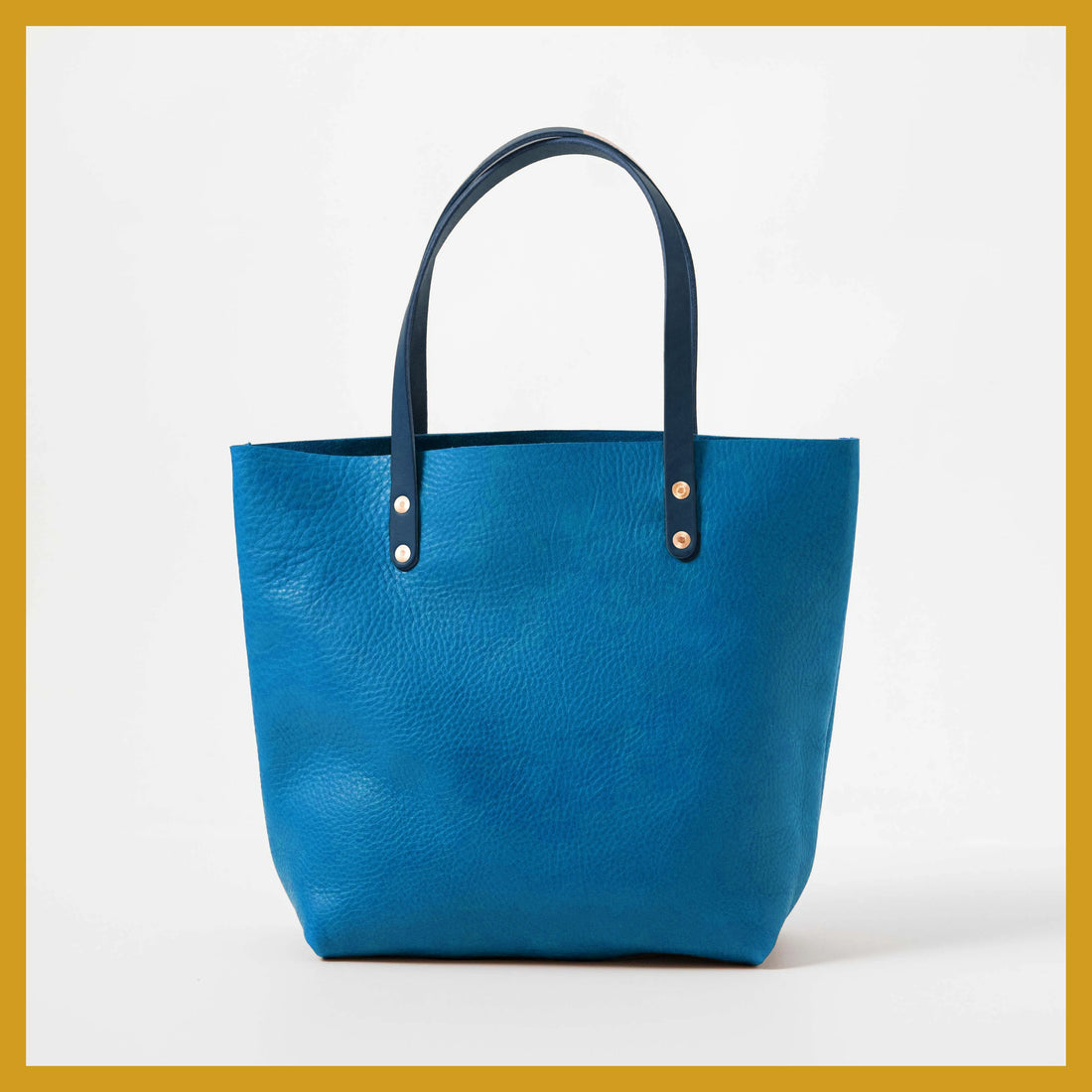 Scratch-and-Dent Cerulean Cypress Tote