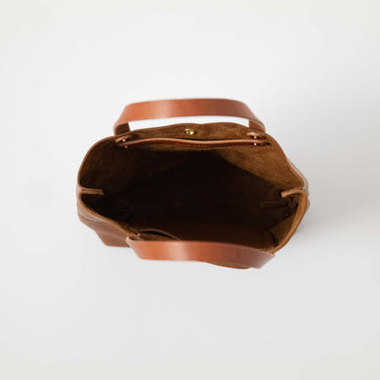 Scratch-and-Dent Cognac Cypress Mini Tote