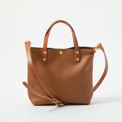 Scratch-and-Dent Cognac Cypress Mini Tote