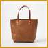 Scratch-and-Dent Cognac Cypress Tote- cognac tote bag handmade in America