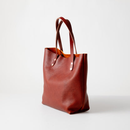 Scratch-and-Dent Dark Tan Bulldog Tote