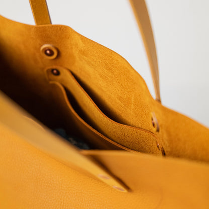 Scratch-and-Dent Marigold Cypress Tote