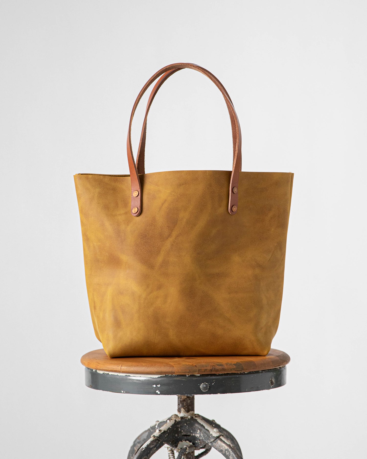 Scratch-and-Dent Mustard Tote