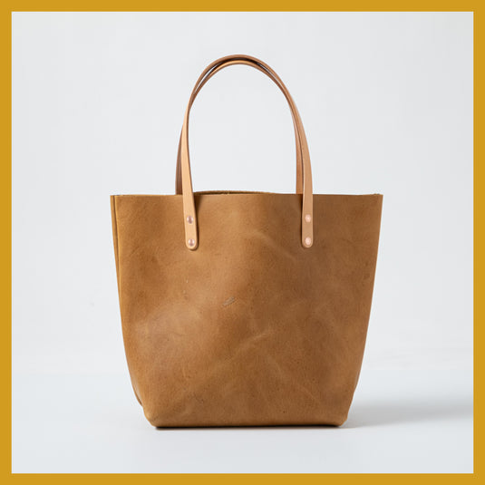 One of a Kind | Branded & Scratch-and-Dent Leather Tote Bags KMM & Co.