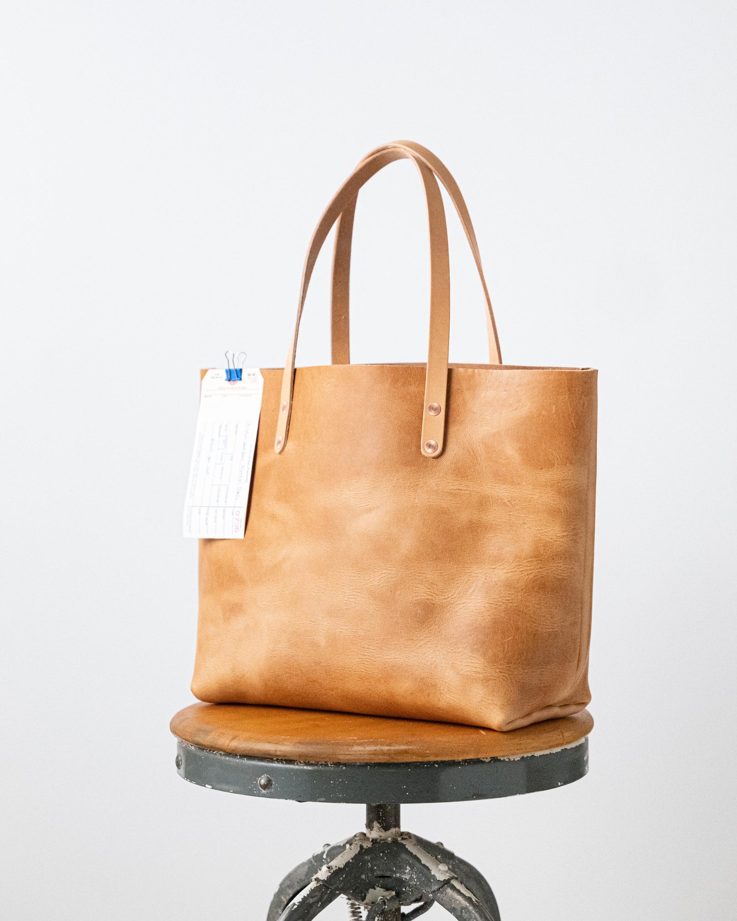 Scratch-and-Dent Natural Dublin East West Tote