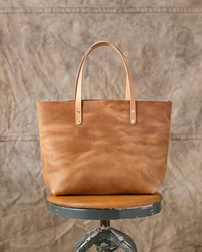 Scratch-and-Dent Natural Dublin East West Tote