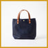 Scratch-and-Dent Navy Kodiak Mini Tote- navy blue small tote bags handmade in America