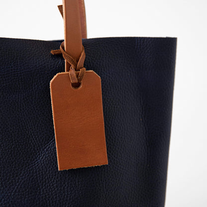 Scratch-and-Dent Navy Kodiak Tote- blue handbag handmade in America