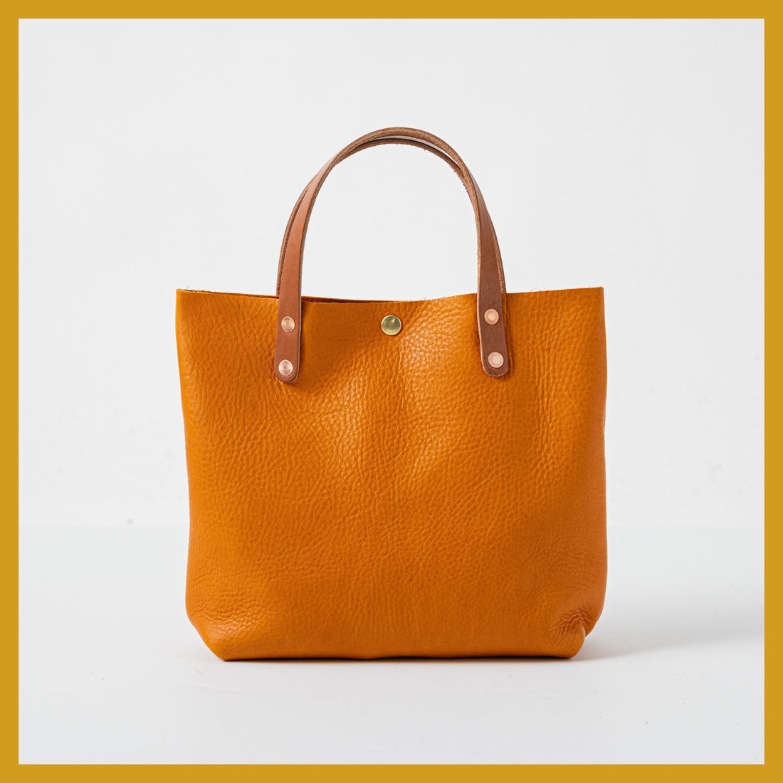 Scratch-and-Dent Orange Cypress Mini Tote